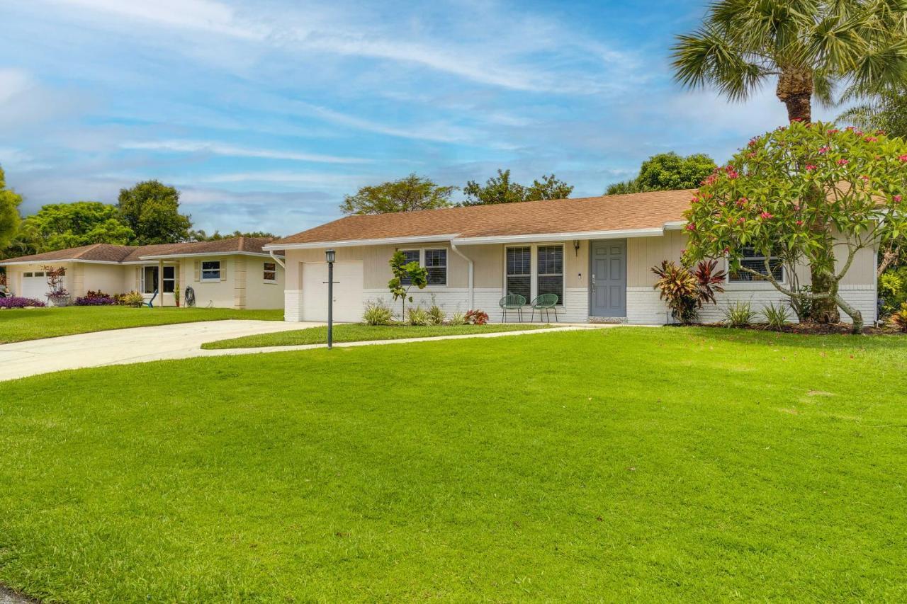 Modern Palm Beach Gardens Home With Private Pool Exteriör bild